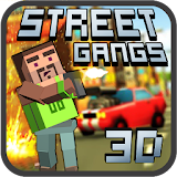 Street gangs. Multiplayer 3D icon