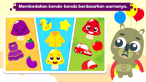 Screenshot of Marbel Anak Belajar Warna