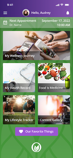 Android application VitalOp Wellness screenshort