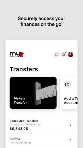 My Credit Union Screen 2
