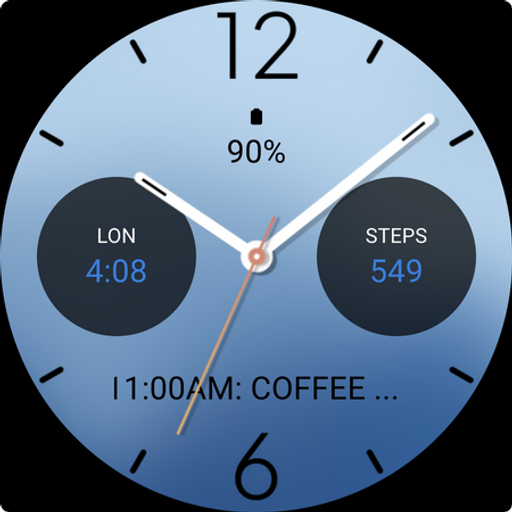 Get Fresh Blue Watch Face for Android Aso Report