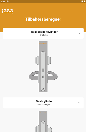 Jasa tilbehørsberegner Screen 3