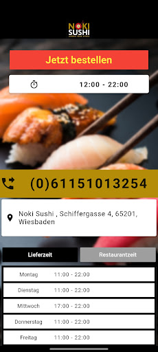 Noki Sushi Screen 2