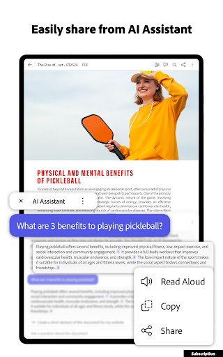 Adobe Acrobat Reader: Edit PDF - Productivity - apps