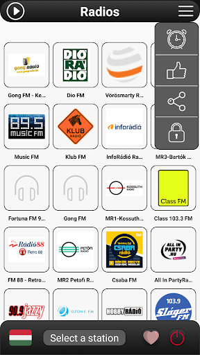 Hungary Radio FM Screen 2