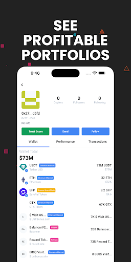 Defy: Crypto Wallet Tracker Screen 3