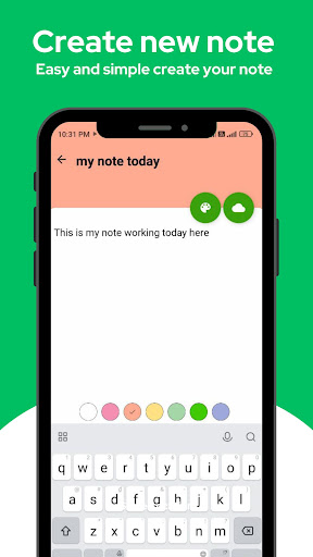 QA-Note and Checklist Screen 2