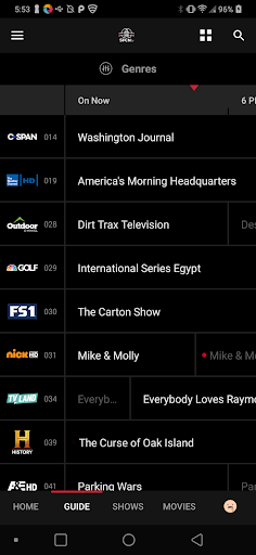 Screenshot of SFCNtv