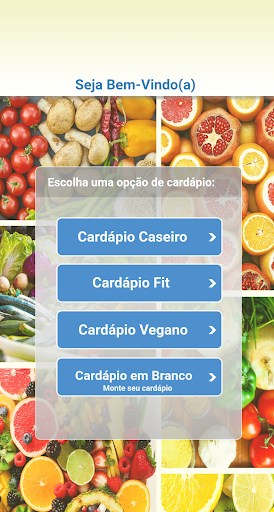 Android application Cardápio Semanal PRO screenshort