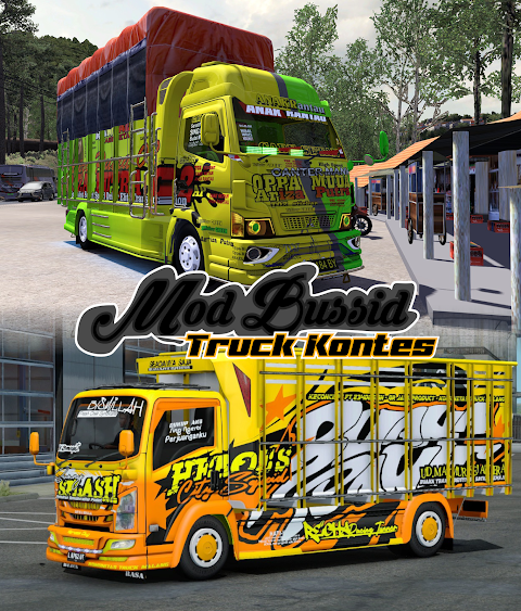 Mod Bussid Truck Contestのおすすめ画像1