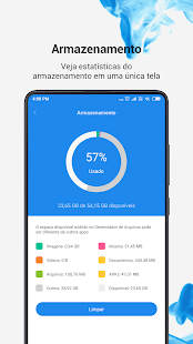 Visualização do aplicativo