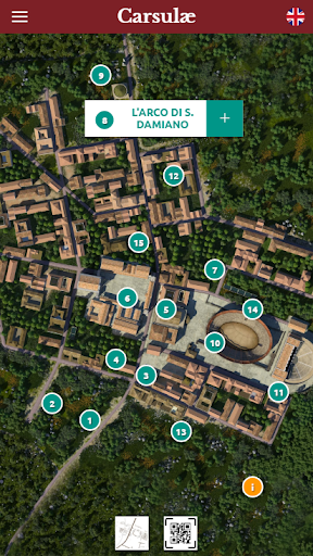Android application Carsulae - Archeological Park screenshort