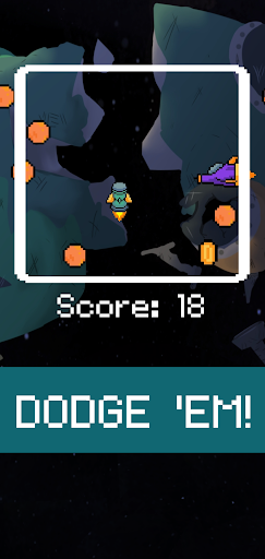 Android application Galaxy Dodger screenshort