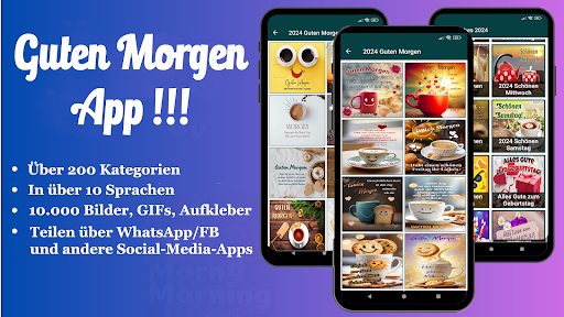 Android application Guten Morgen 2024 screenshort