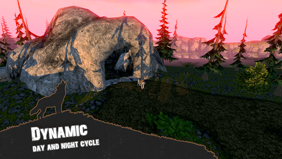 Wolf Simulator - Animal Games Screenshot