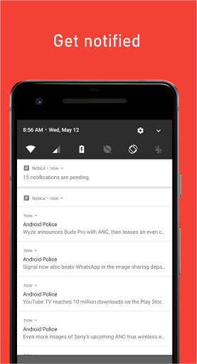 Notice: RSS/Atom Notifications Screenshot 2 - AppWisp.com