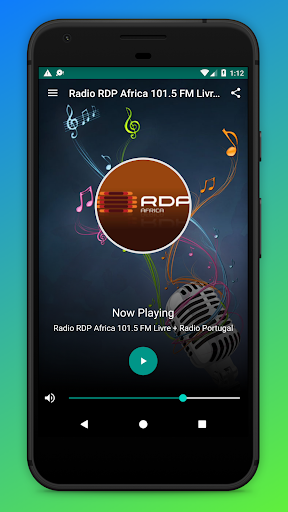 Android application Radio RDP Africa 101.5 FM App screenshort