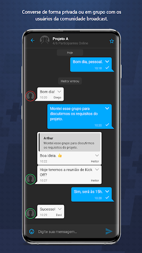 Broadcast Chat Screen 3