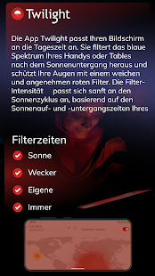 Twilight: Blaulichtfilter Screenshot