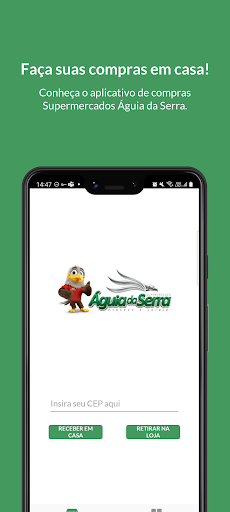 Android application Supermercados Águia da Serra screenshort