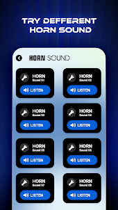 Car Horn Tune Action Simulator