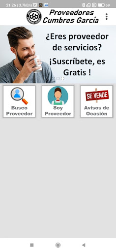 Proveedores Cumbres Garcia Screen 2
