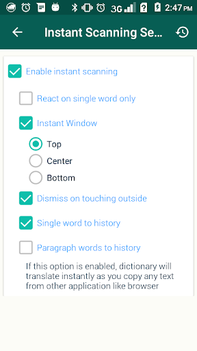 Vista previa de la aplicación