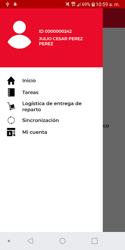 Android application Hércules Tráfico screenshort