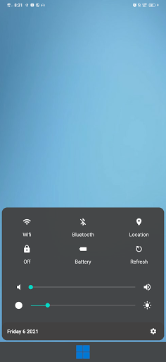 Win Phone 11 Launcher Screen 2