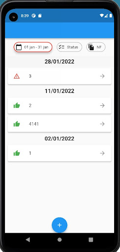 Android application E-Canhoto screenshort