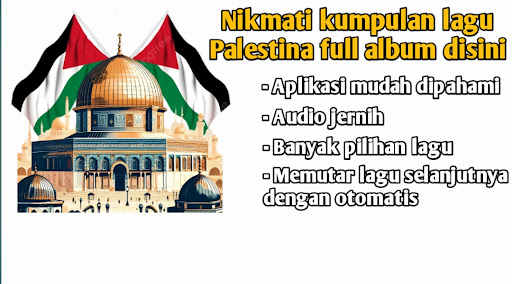 Android application Kumpulan Lagu Palestina screenshort