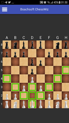 Android application Boachsoft Chesswiz, Chess screenshort