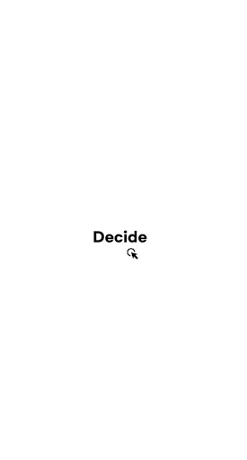 Android application Decision Maker Yes or No screenshort