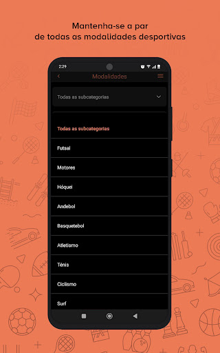 Screenshot of SAPO Desporto