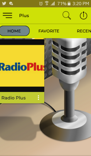 Android application Radio Plus Music Radio Live screenshort