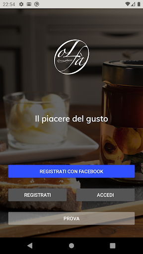 Android application OLFAPP screenshort