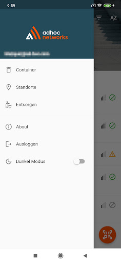 adhoc smart waste Screen 3
