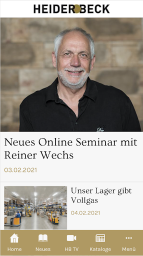 Android application Heiderbeck screenshort