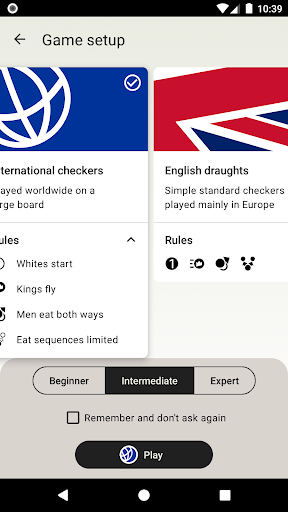 Elite Checkers - AI & Online Screen 3