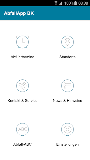 Android application AbfallApp Stadt Bad Kissingen screenshort