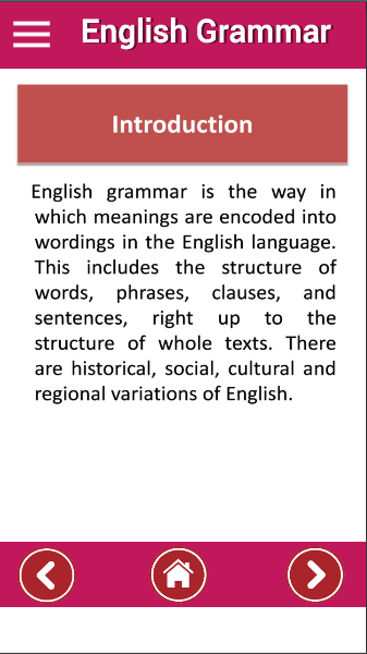 English Grammar - language app - 7 - (Android)