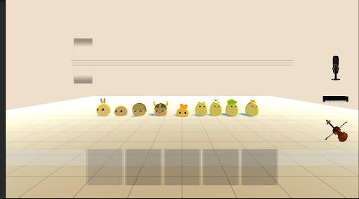 Android application PianoCat3D-Bixinhos dançando screenshort