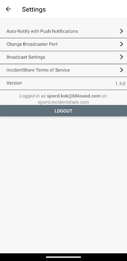 IncidentShare2 Screen 2