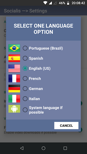 Socialis Screen 3