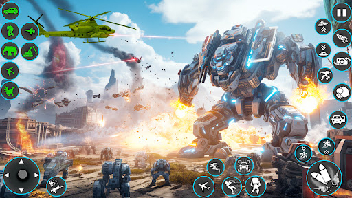 Space Robot Transform Games 3D Screen 2