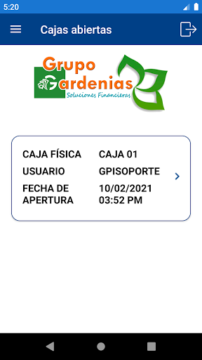Grupo Gardenias App Screen 2