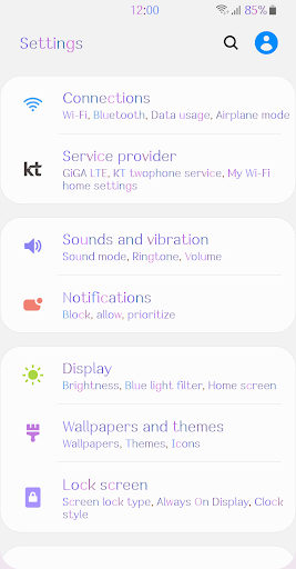 Android application ZF Violet™ Latin Flipfont screenshort
