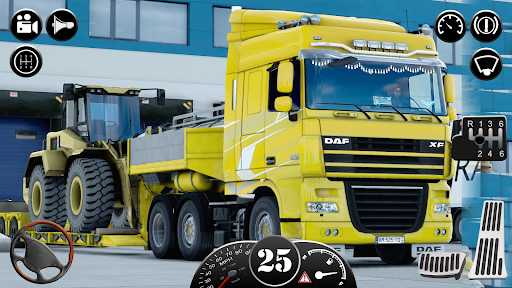 Android application Cargo Truck Driving Games Sim screenshort