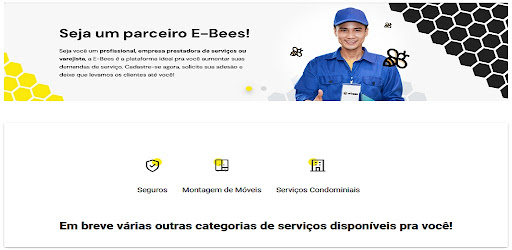 Plataforma E-Bees: Soluções em Screen 2
