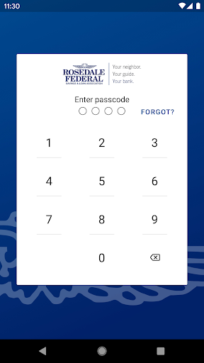 Android application Rosedale Federal screenshort